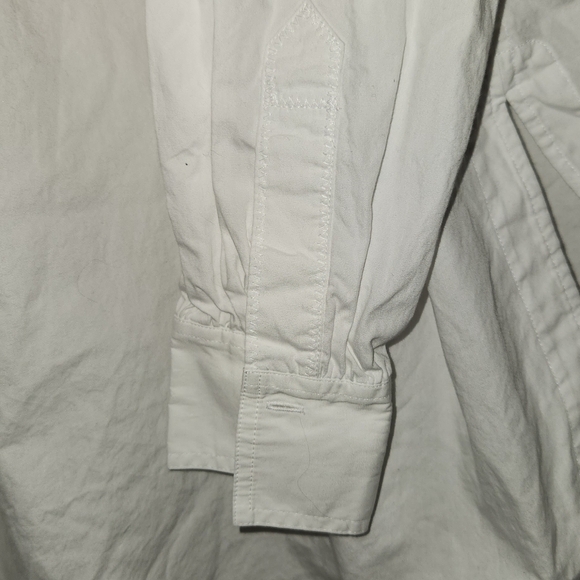 All Saints US 6 White Marcie Button Up Shirt - Picture 10 of 10